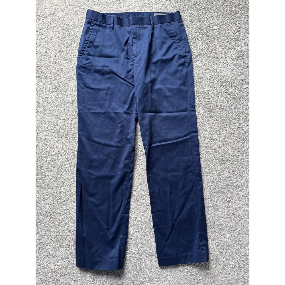 Bonobos Dress Pants Mens 34 Monday Navy Blue Slim Fit‎ 34x30 Weekday Warrior